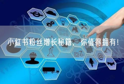 小红书粉丝增长秘籍，你值得拥有！