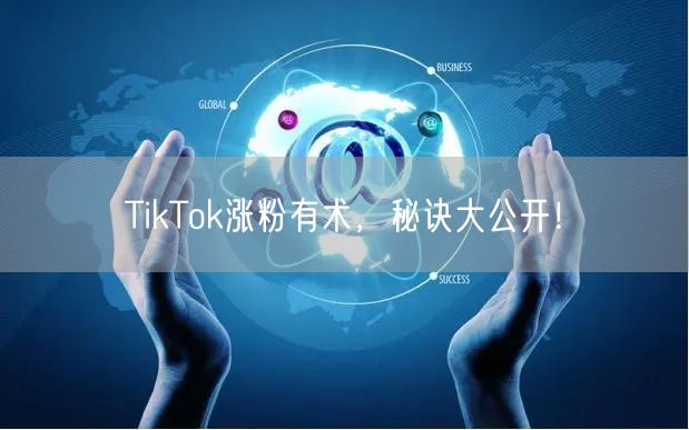 TikTok涨粉有术，秘诀大公开！