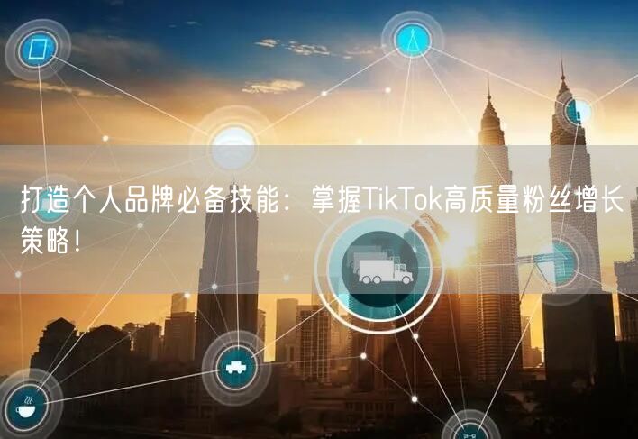 打造个人品牌必备技能：掌握TikTok高质量粉丝增长策略！