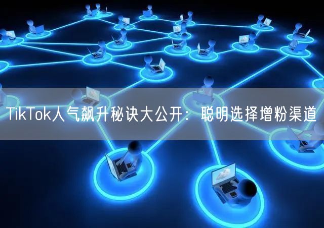 TikTok人气飙升秘诀大公开：聪明选择增粉渠道